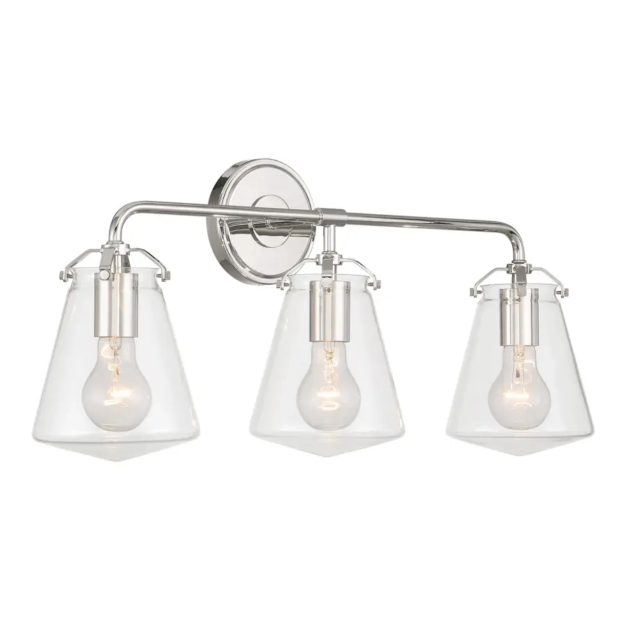 Voss 25" Bathroom Vanity Light in Luxe Gold - Image 21