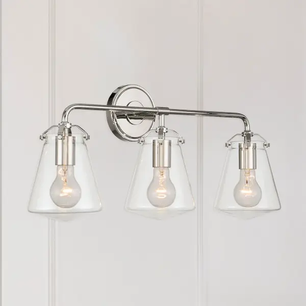 Voss 25" Bathroom Vanity Light in Luxe Gold - Image 24