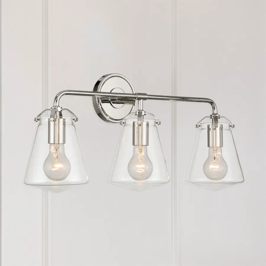 Voss 25" Bathroom Vanity Light in Luxe Gold - Image 24