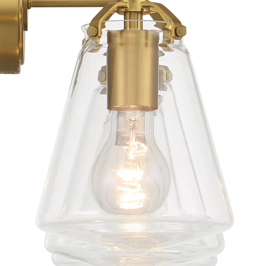 Voss 25" Bathroom Vanity Light in Luxe Gold - Image 5