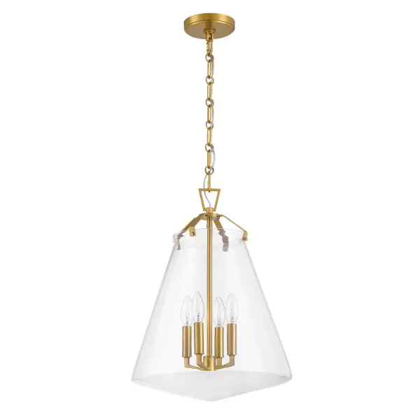 Voss 15.25" Pendant in Luxe Gold - Image 2