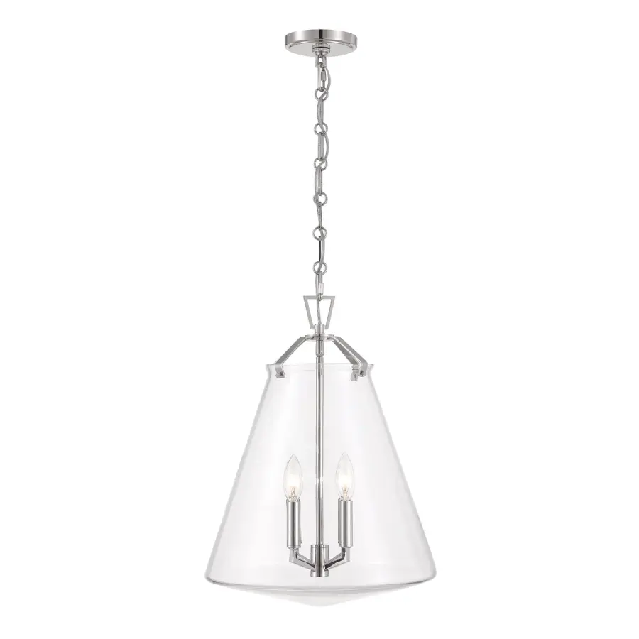 Voss 15.25" Pendant in Luxe Gold - Image 20