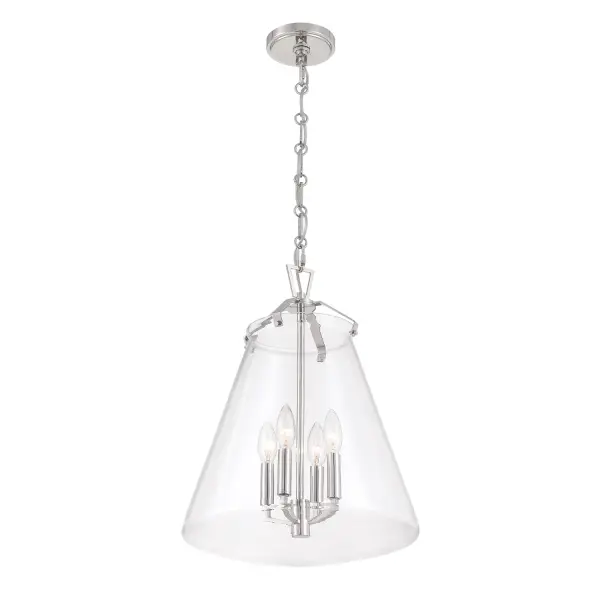 Voss 15.25" Pendant in Luxe Gold - Image 21