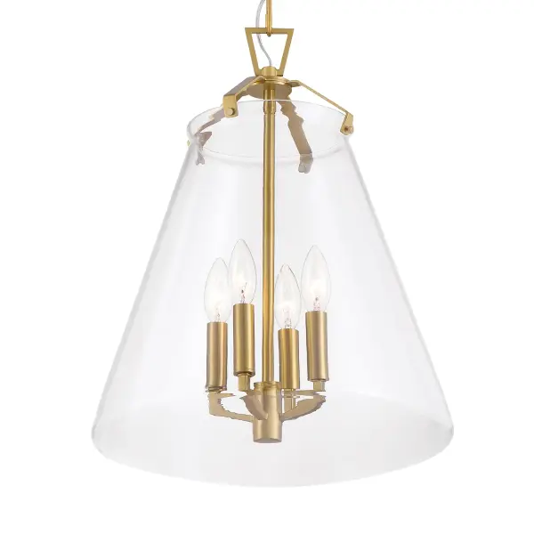 Voss 15.25" Pendant in Luxe Gold - Image 5