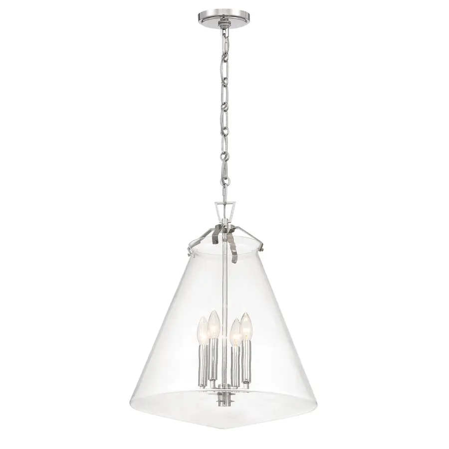 Voss 18" Luxe Gold Pendant - Image 17
