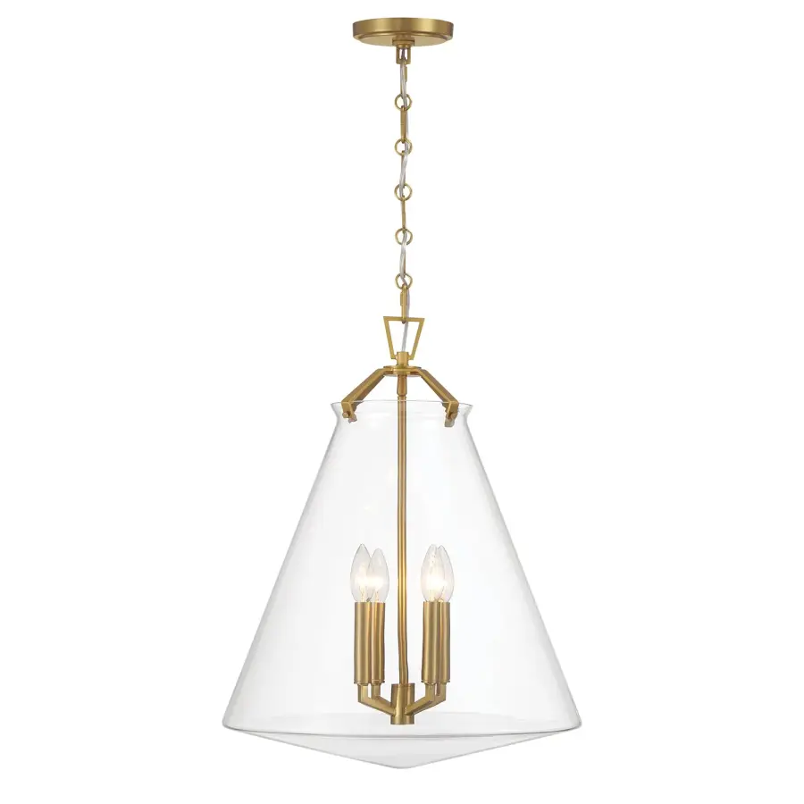 Voss 18" Luxe Gold Pendant - Image 3