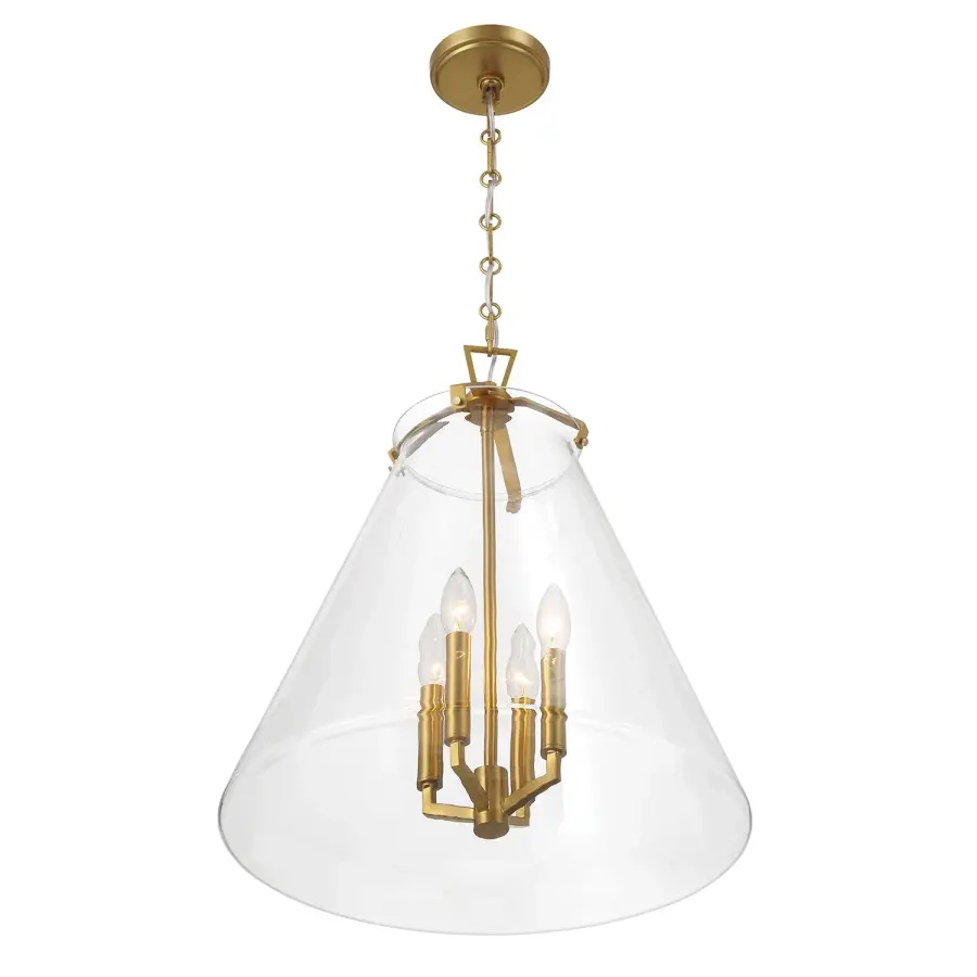 Voss 18" Luxe Gold Pendant - Image 4
