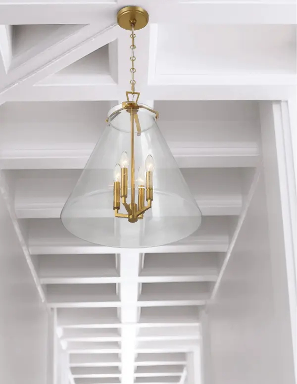 Voss 18" Luxe Gold Pendant - Image 6