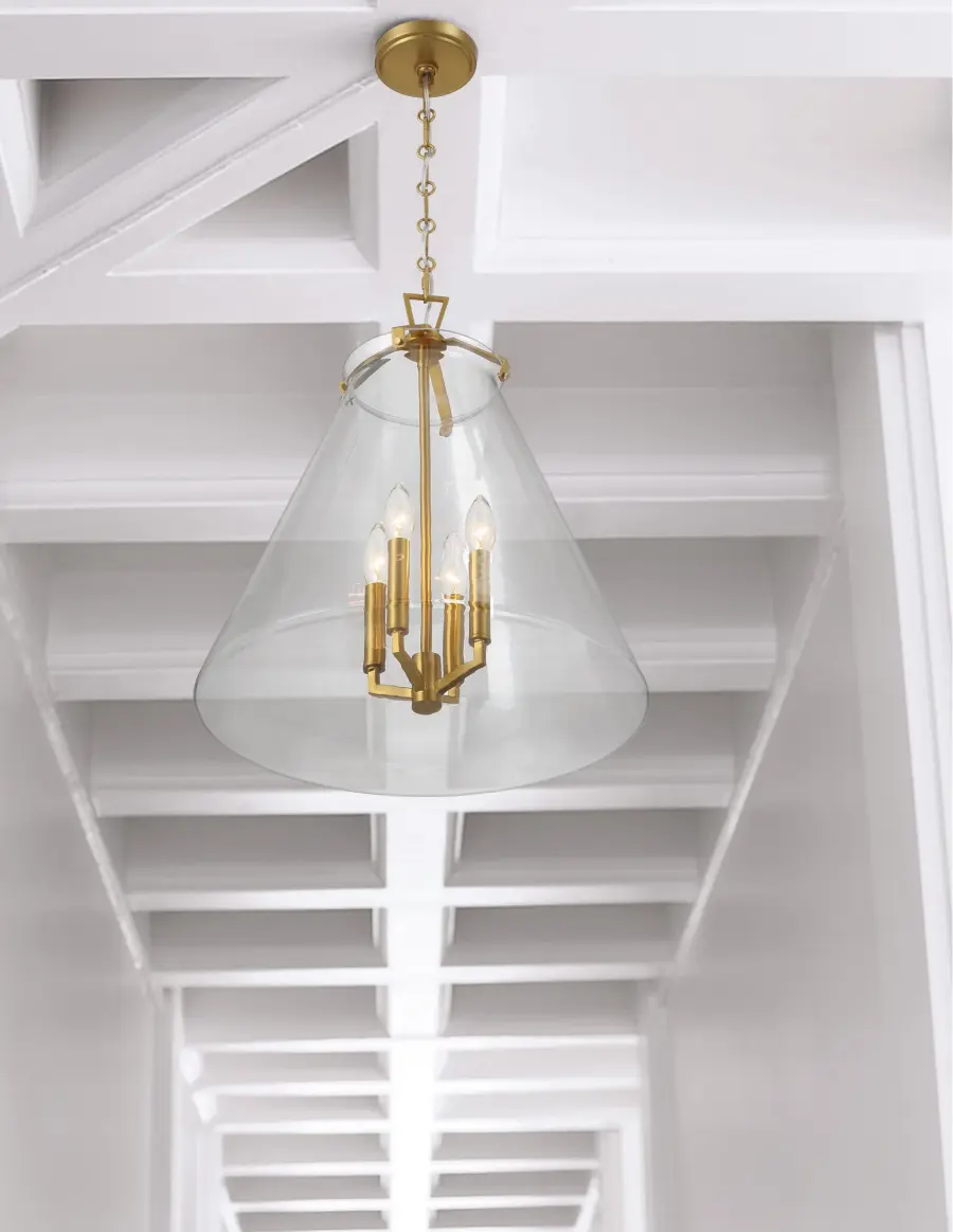 Voss 18" Luxe Gold Pendant - Image 6