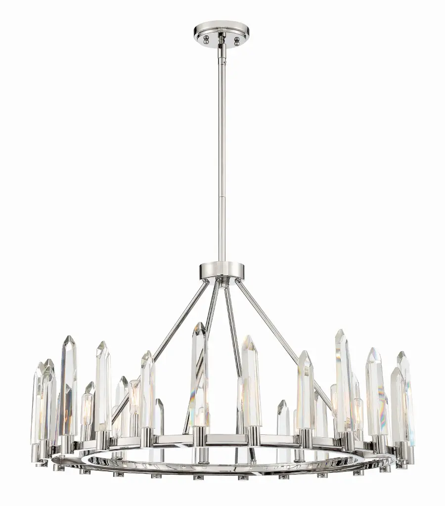 Watson 32" Crystal Chandelier - Image 1