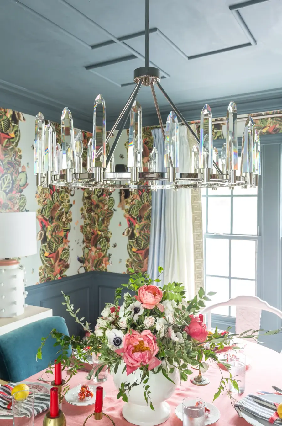 Watson 32" Crystal Chandelier - Image 6
