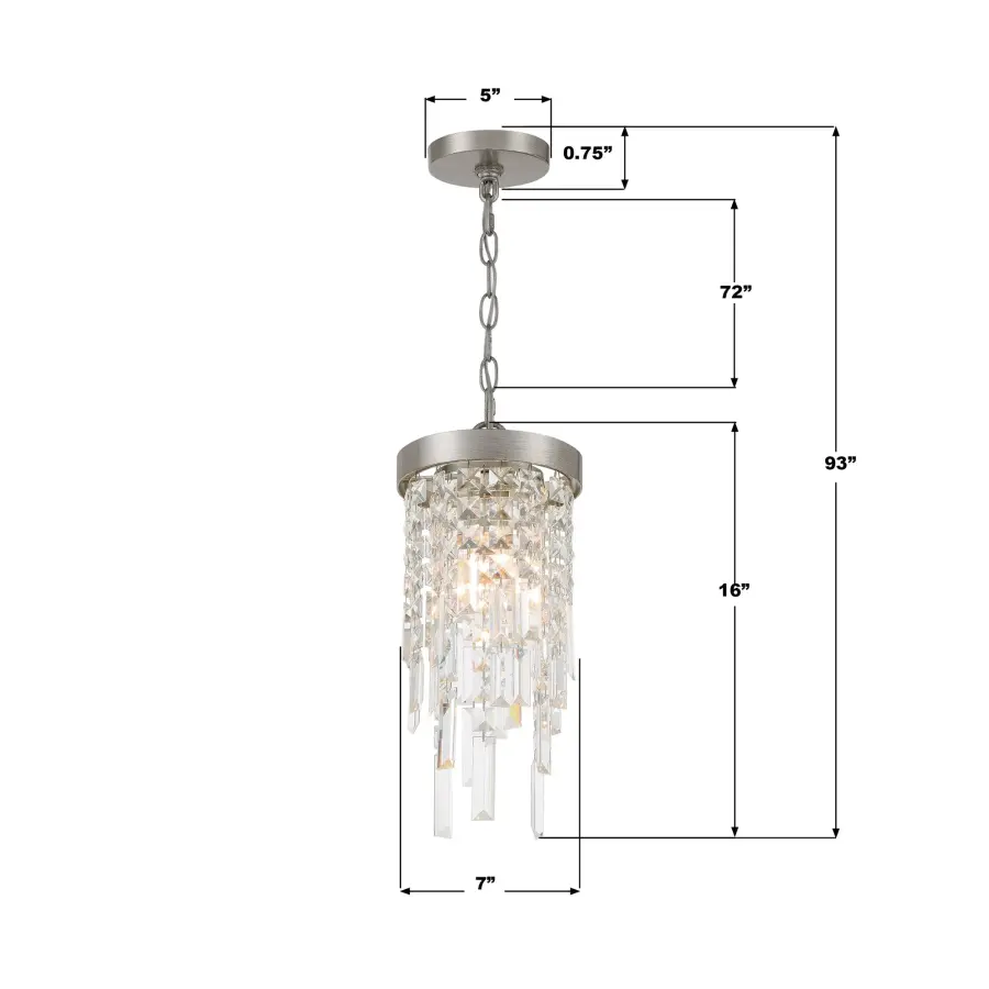 Winfield 7" Crystal Chandelier - Image 13