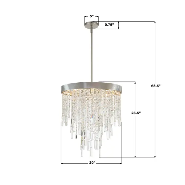 Winfield 20" Crystal Chandelier - Image 14