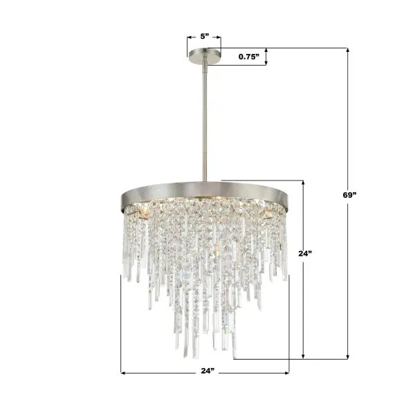Winfield 24" Crystal Chandelier - Image 15