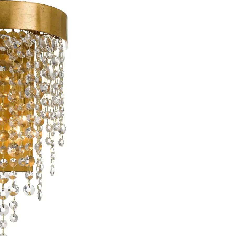 Winham 9.5" Crystal Sconce - Image 3