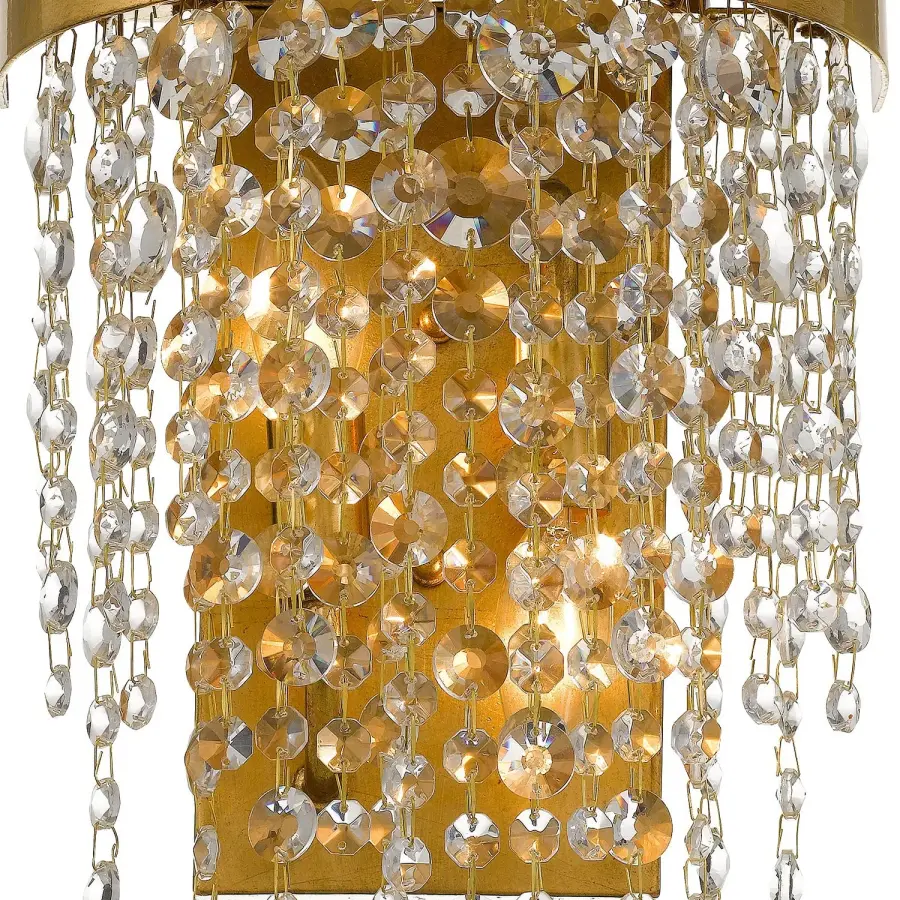 Winham 9.5" Crystal Sconce - Image 4