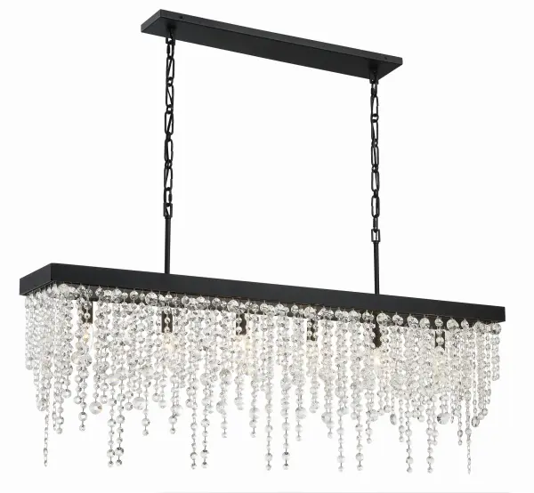 Winham 49" Linear Crystal Chandelier - Image 13