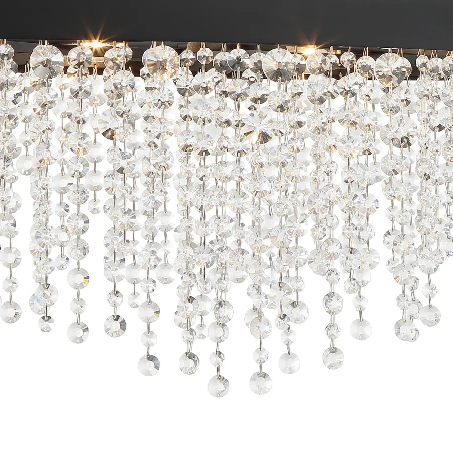 Winham 49" Linear Crystal Chandelier - Image 16