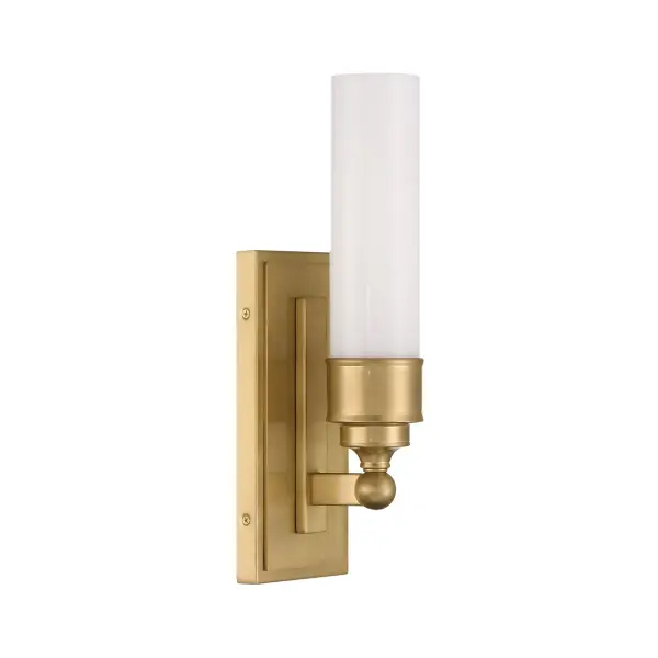 Wilcox 4.75" LED Sconce in Aged Brass - Image 2