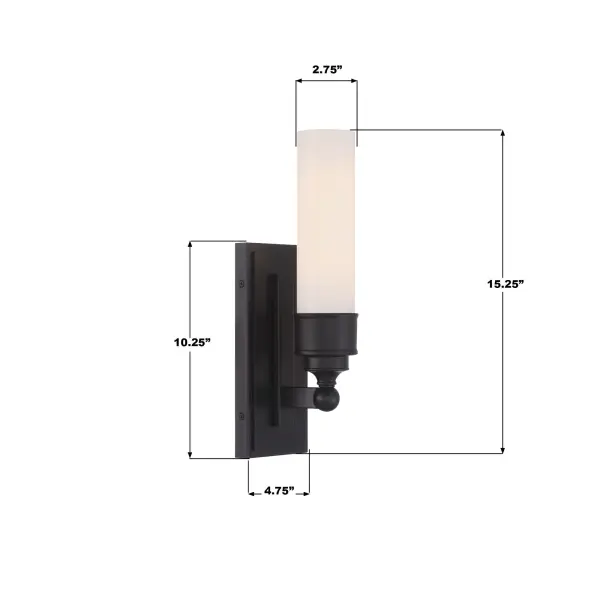 Wilcox 4.75" LED Sconce in Aged Brass - Image 14