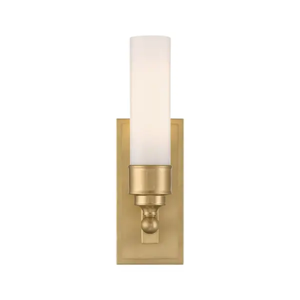 Wilcox 4.75" LED Sconce in Aged Brass - Image 3