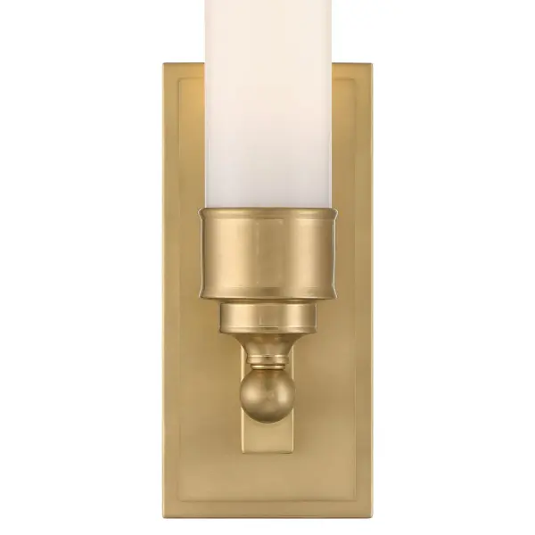 Wilcox 4.75" LED Sconce in Aged Brass - Image 4