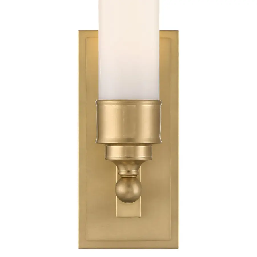 Wilcox 4.75" LED Sconce in Aged Brass - Image 4