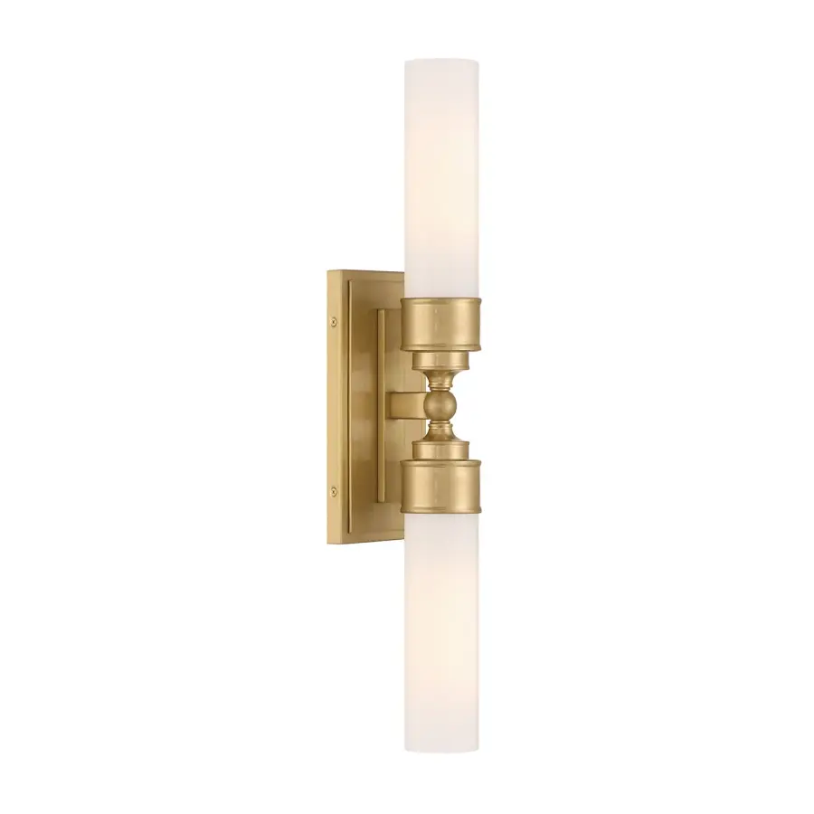 Wilcox 4.75" LED Sconce in Aged Brass - Image 1