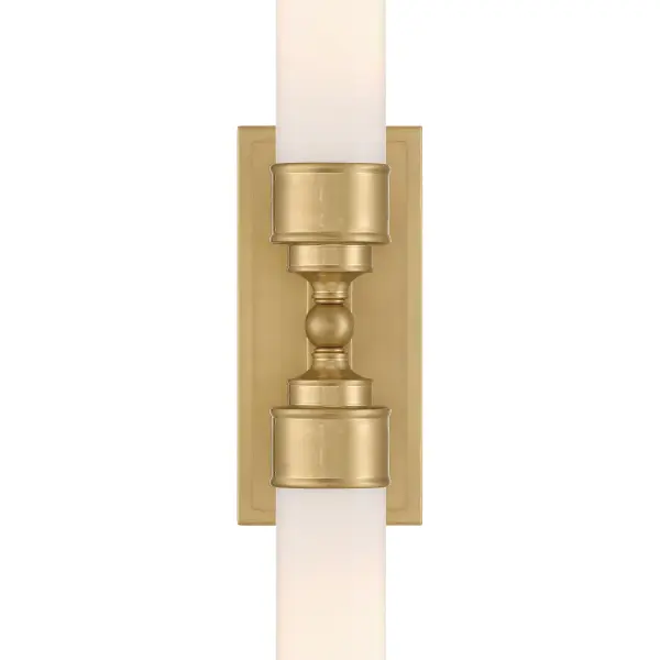Wilcox 4.75" LED Sconce in Aged Brass - Image 4