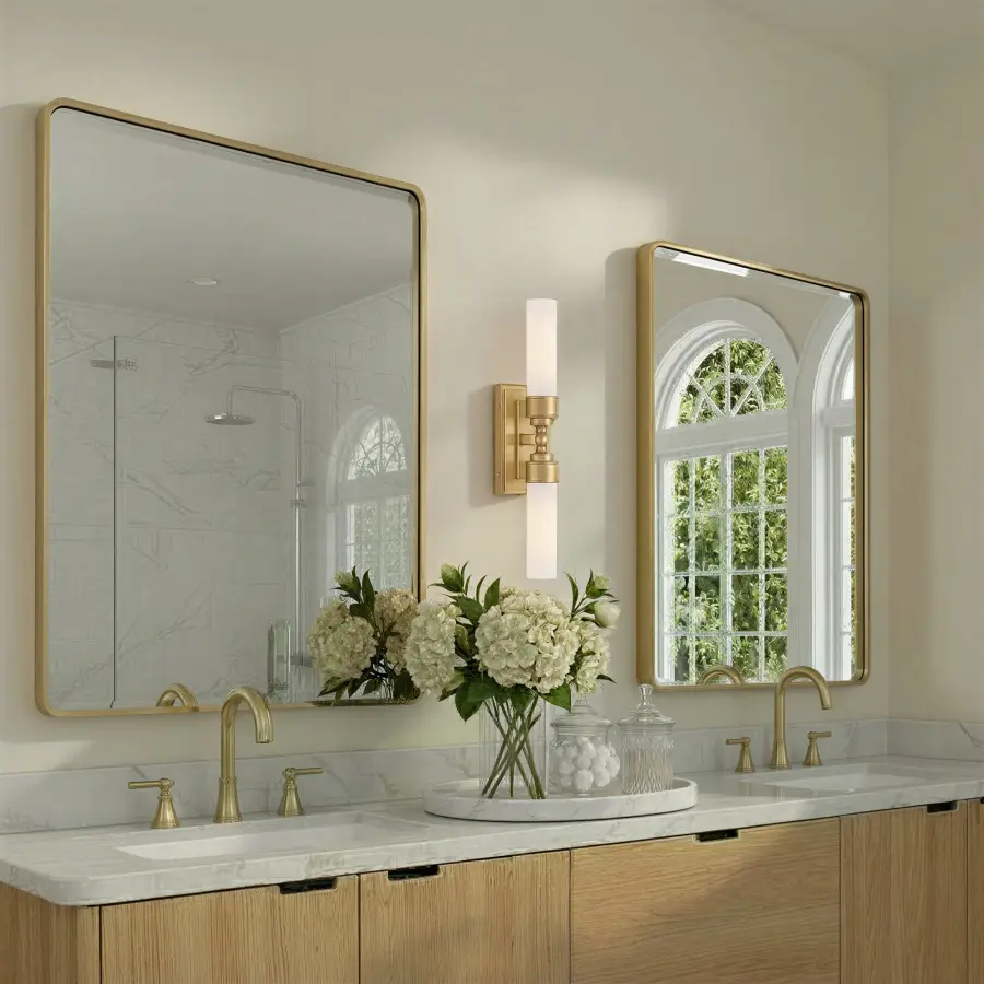 Wilcox 4.75" LED Sconce in Aged Brass - Image 6