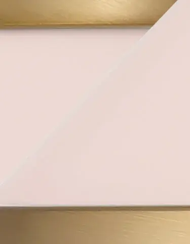 Xander 16.25" Flush Mount in Vibrant Gold with Blush Glass - Image 8