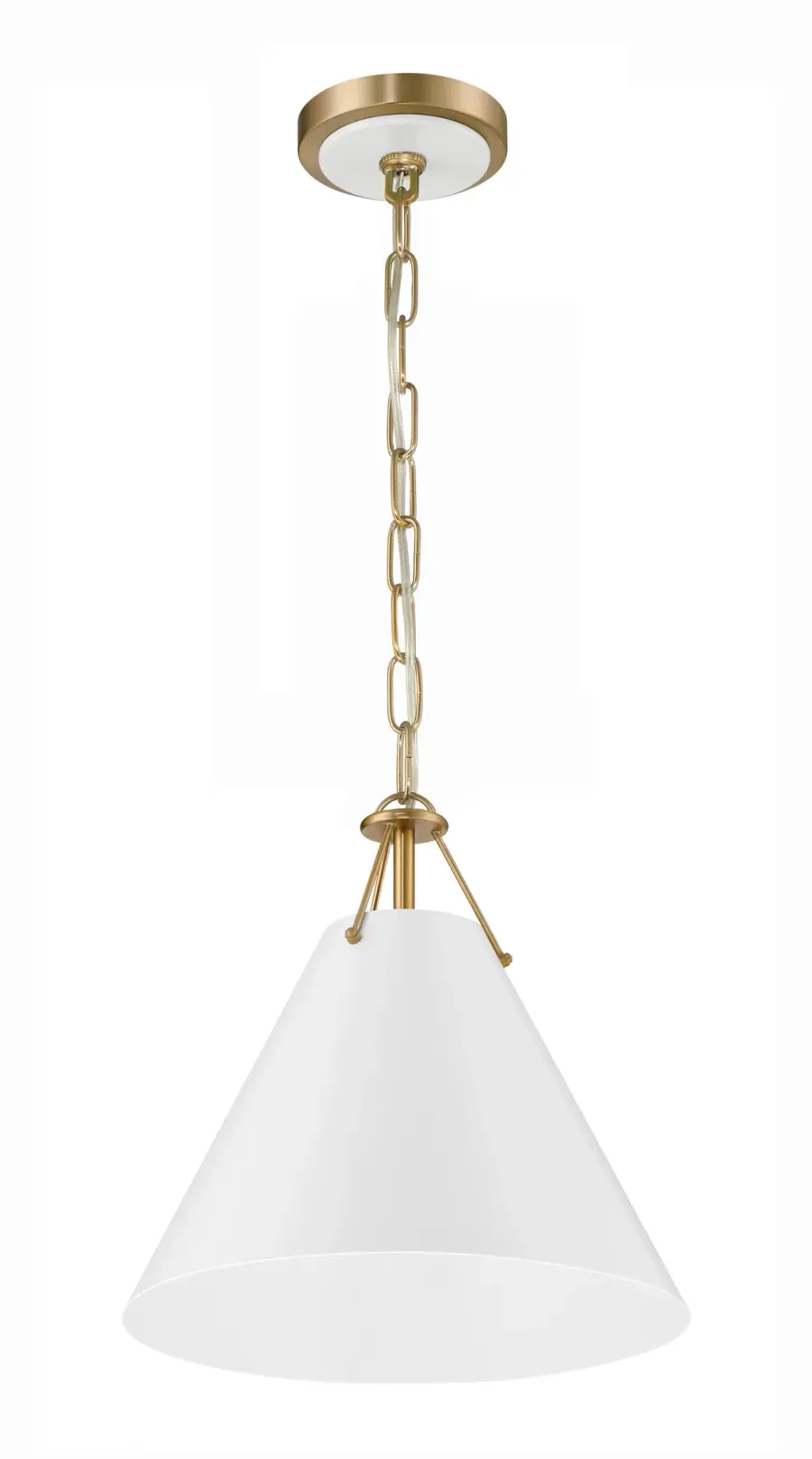 Xavier 12" Pendant in Vibrant Gold - Image 18