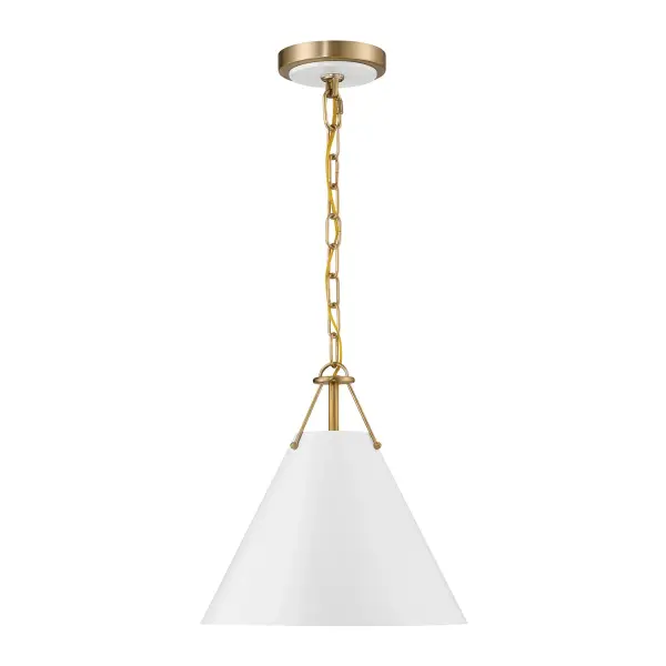 Xavier 12" Pendant in Vibrant Gold - Image 19
