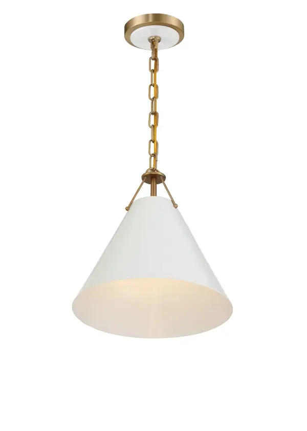 Xavier 12" Pendant in Vibrant Gold - Image 20