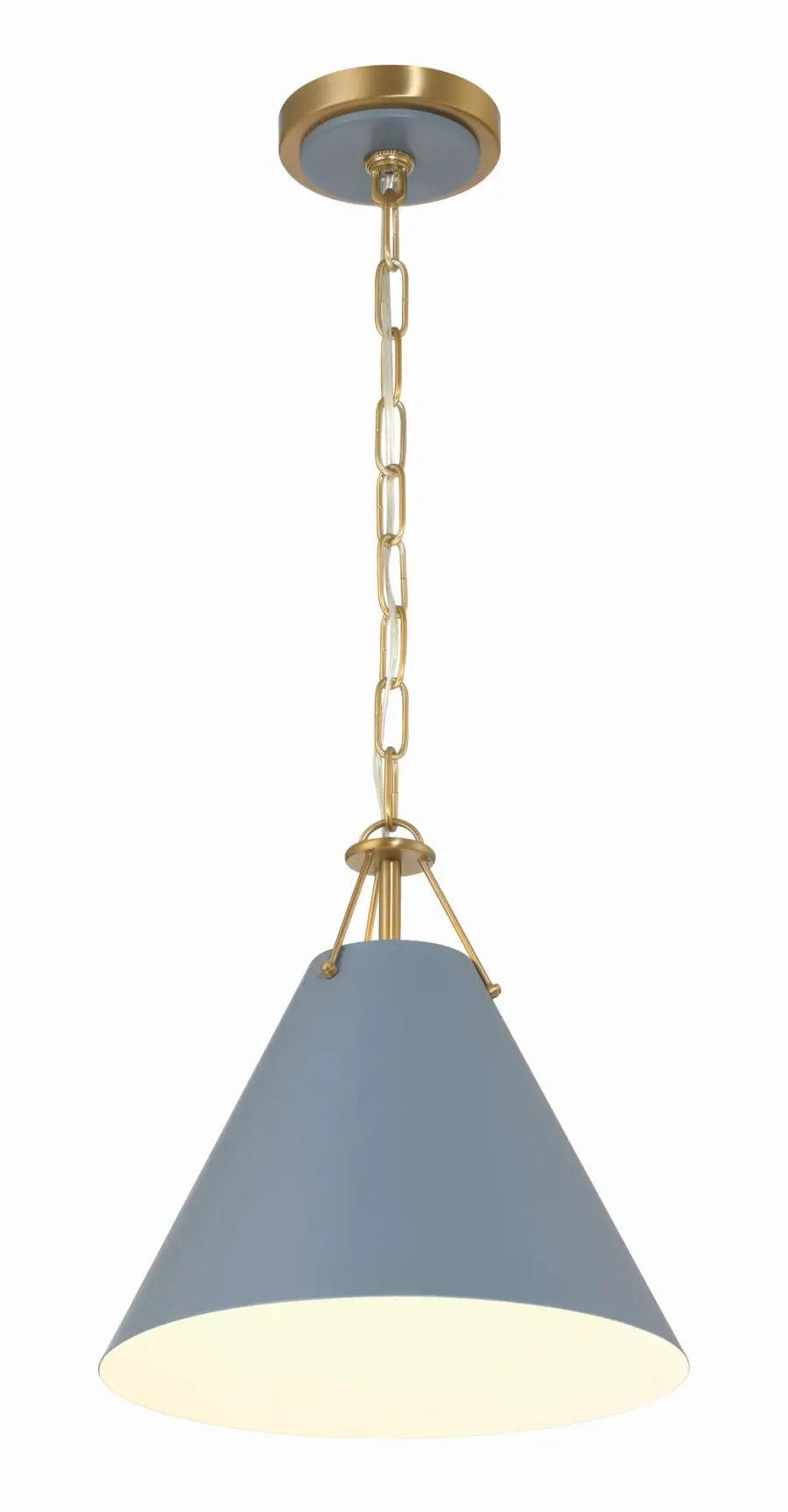 Xavier 12" Pendant in Vibrant Gold - Image 3