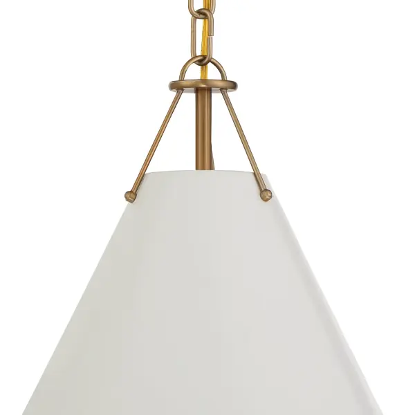 Xavier 12" Pendant in Vibrant Gold - Image 21