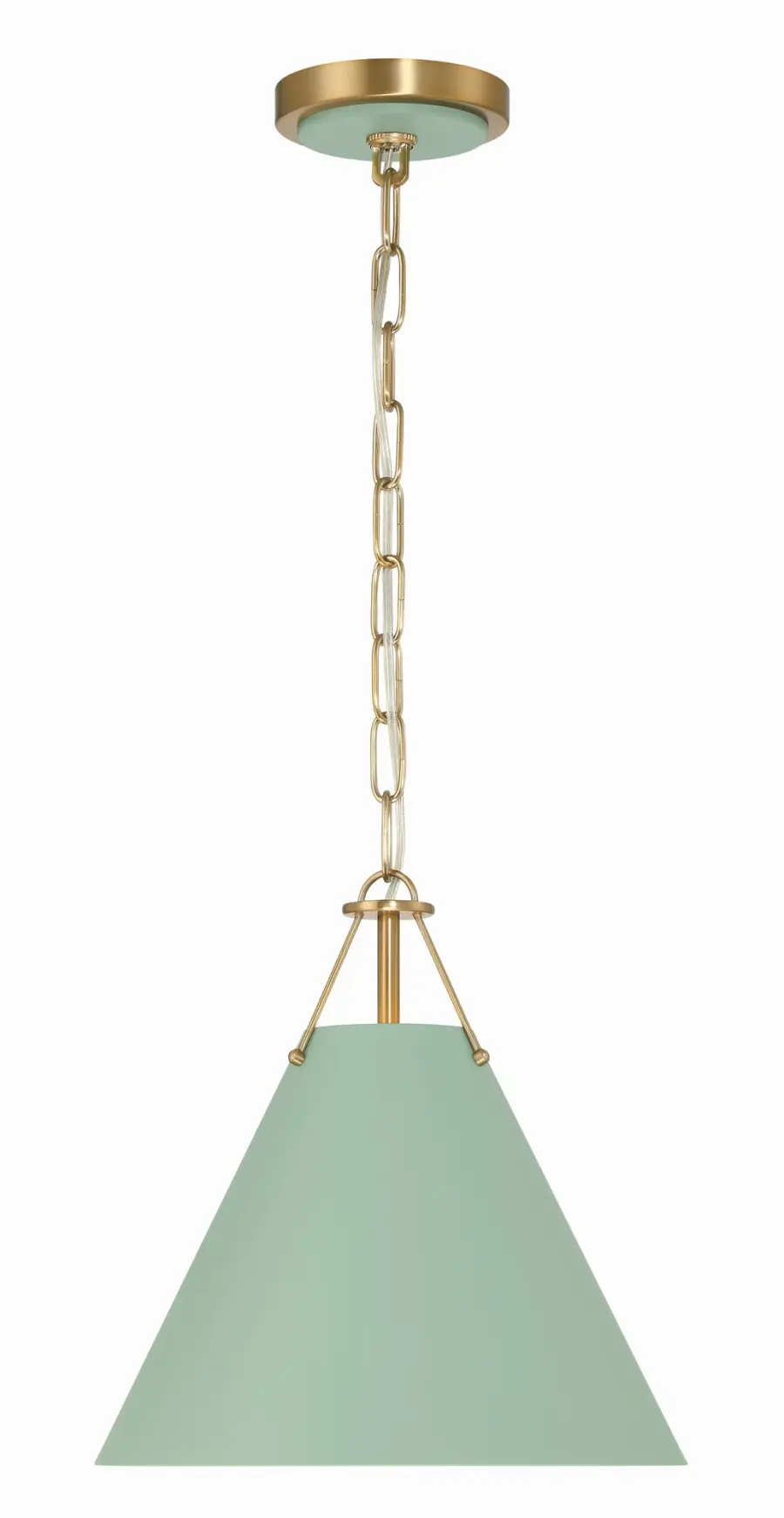 Xavier 12" Pendant in Vibrant Gold - Image 29