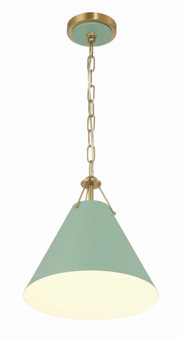 Xavier 12" Pendant in Vibrant Gold - Image 31