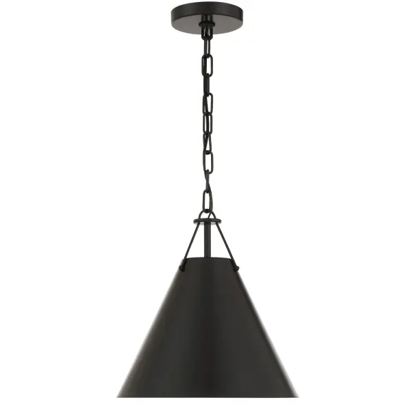 Xavier 12" Pendant in Vibrant Gold - Image 9