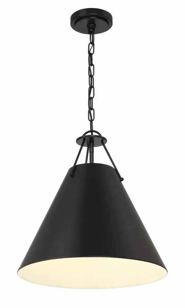 Xavier 16" Pendant in Vibrant Gold - Image 11