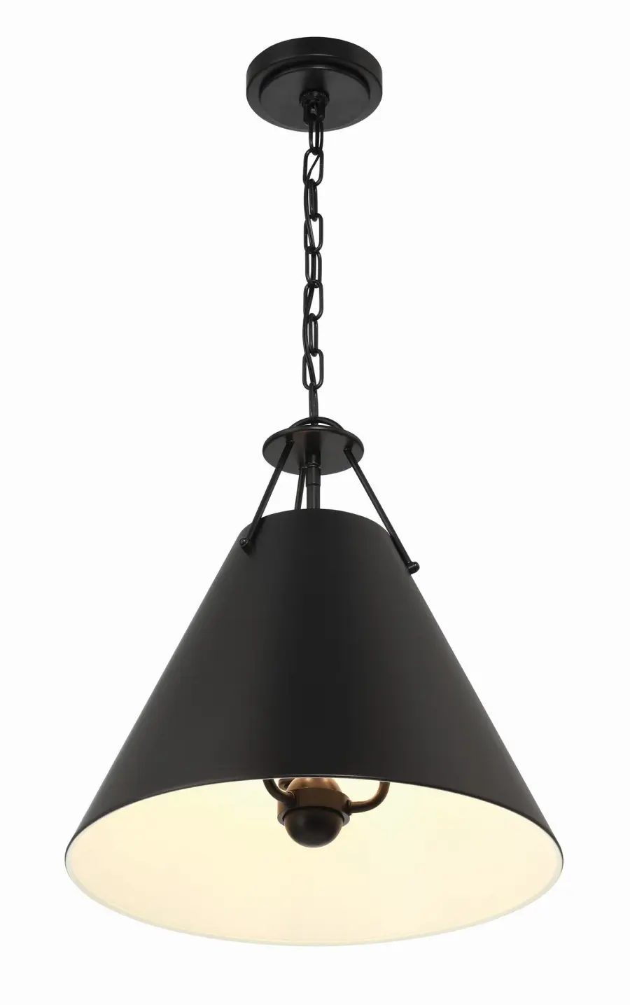 Xavier 16" Pendant in Vibrant Gold - Image 12