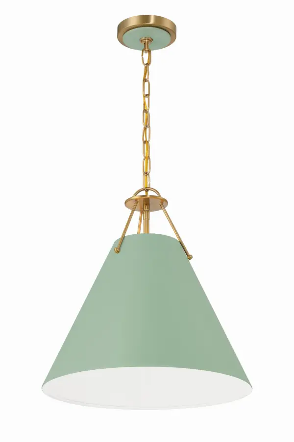 Xavier 16" Pendant in Vibrant Gold - Image 22