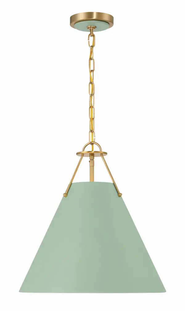 Xavier 16" Pendant in Vibrant Gold - Image 23