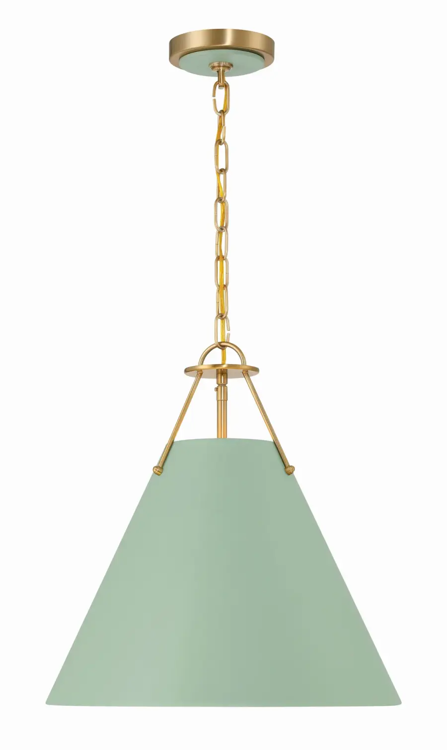 Xavier 16" Pendant in Vibrant Gold - Image 23