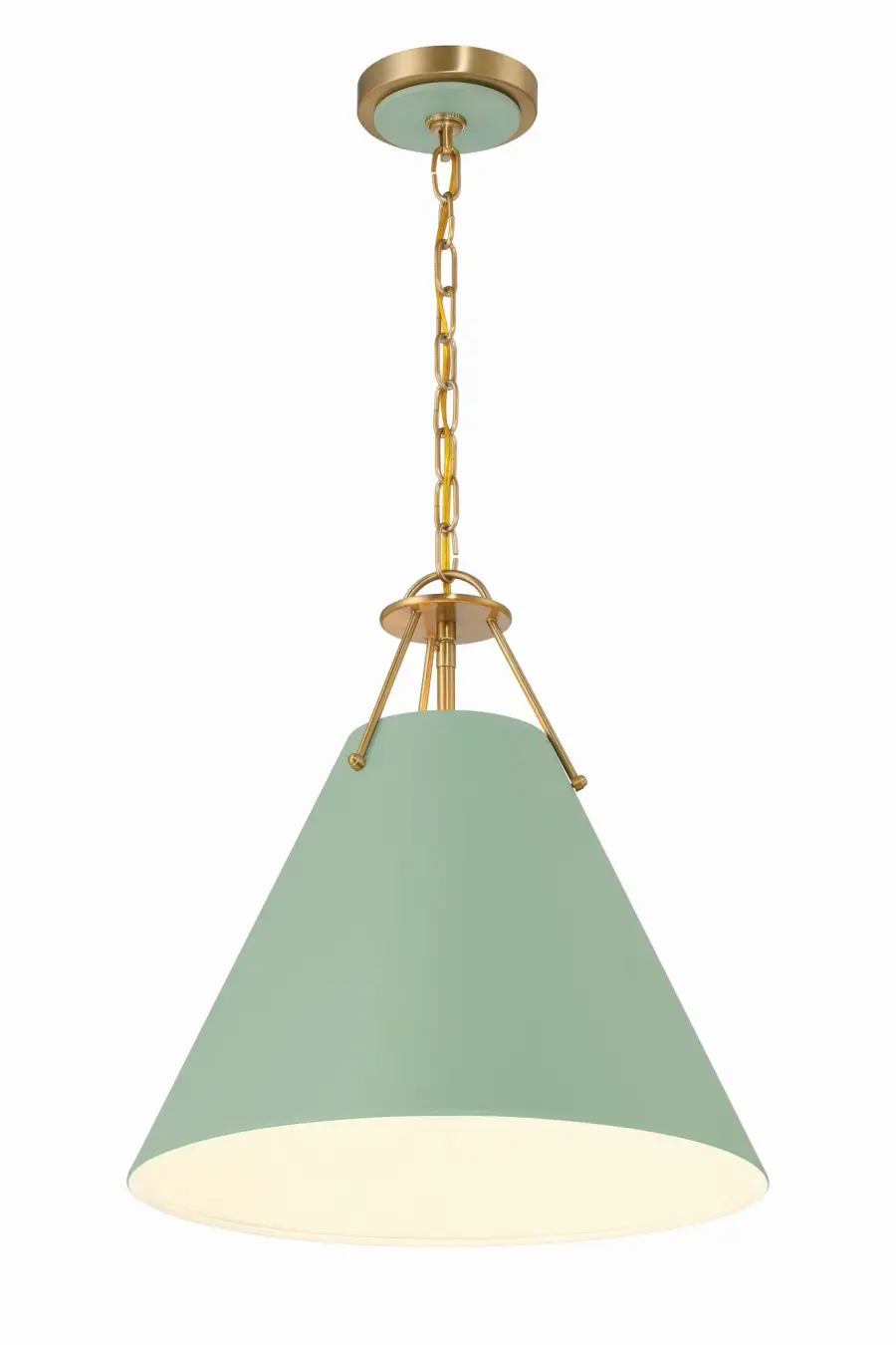 Xavier 16" Pendant in Vibrant Gold - Image 24