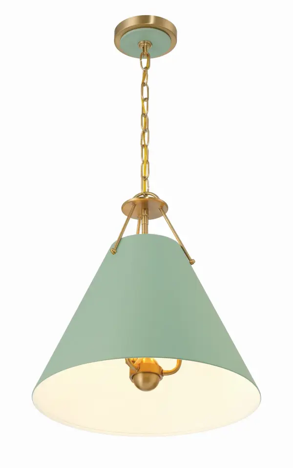 Xavier 16" Pendant in Vibrant Gold - Image 25