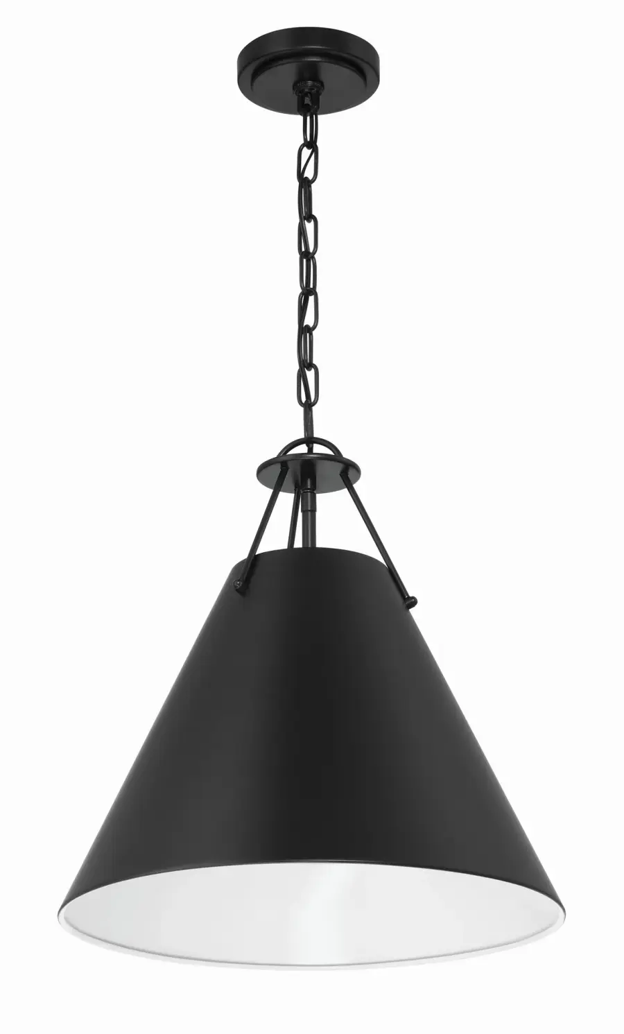 Xavier 16" Pendant in Vibrant Gold - Image 9