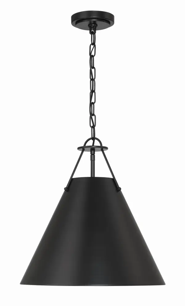 Xavier 16" Pendant in Vibrant Gold - Image 10