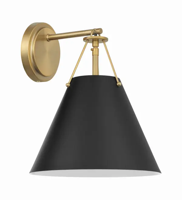 Xavier 10" Sconce in Vibrant Gold - Image 15