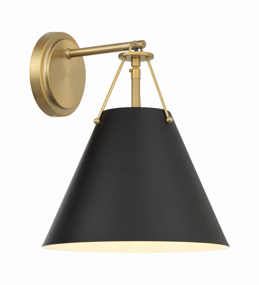 Xavier 10" Sconce in Vibrant Gold - Image 16